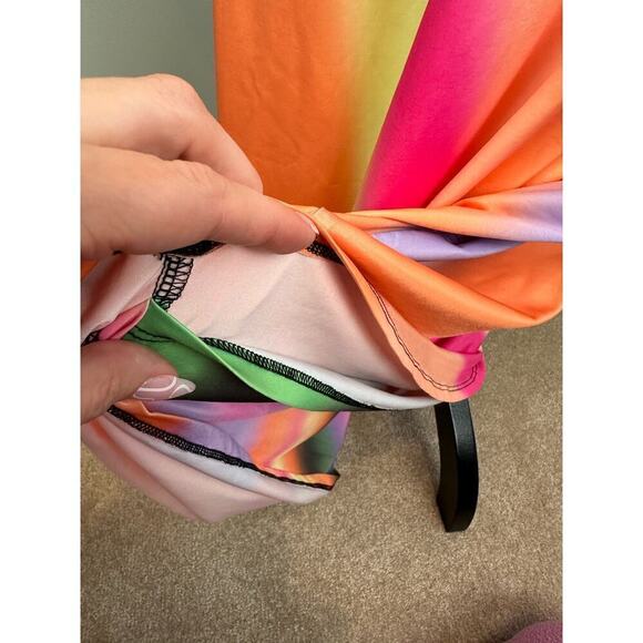 NWT (minor flaw) AFRM Clario Maxi Dress in Mod Stripe size SMALL - Picture 5 of 13